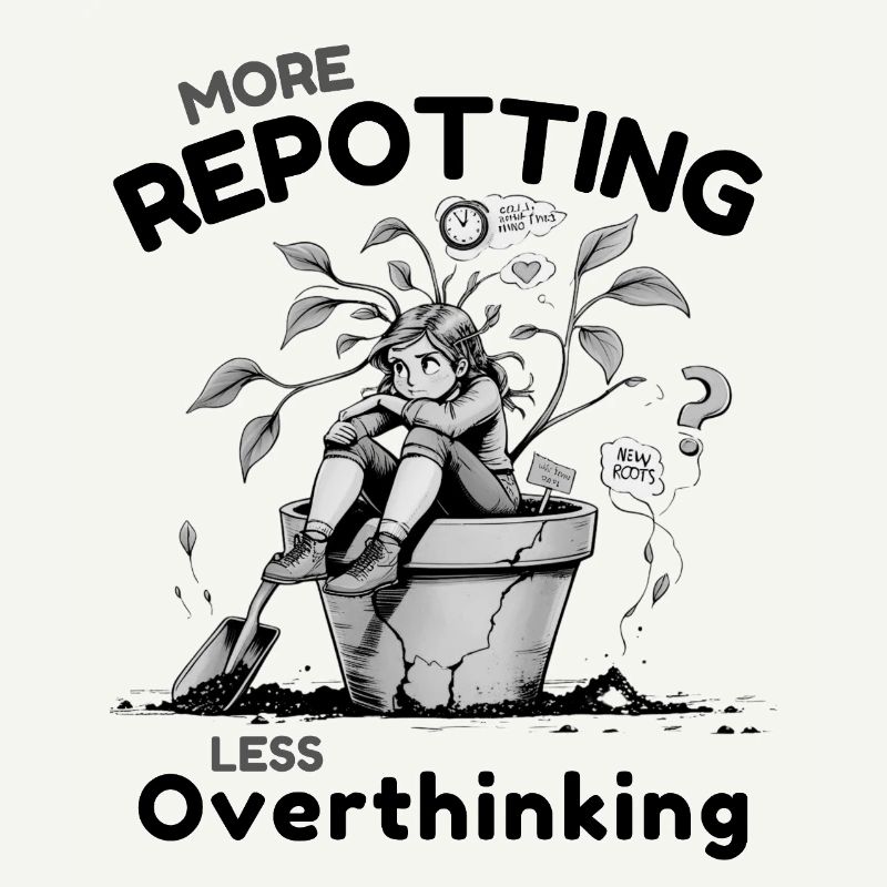 Overthinking? Time for repotting!