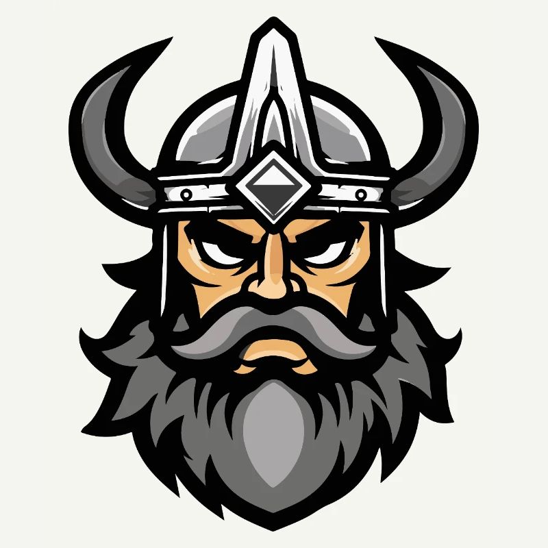 Wikinger Kopf Valhalla