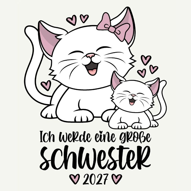 Ich werde eine Große Schwester 2027 Katzen