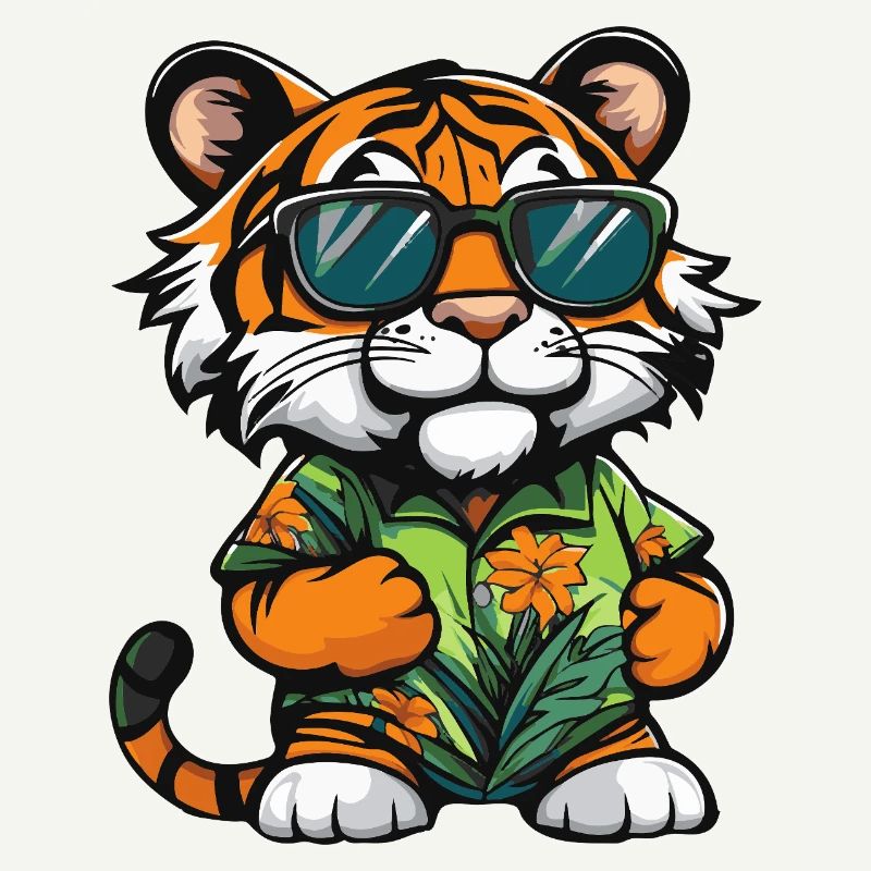 Vacances de Tiger Comic