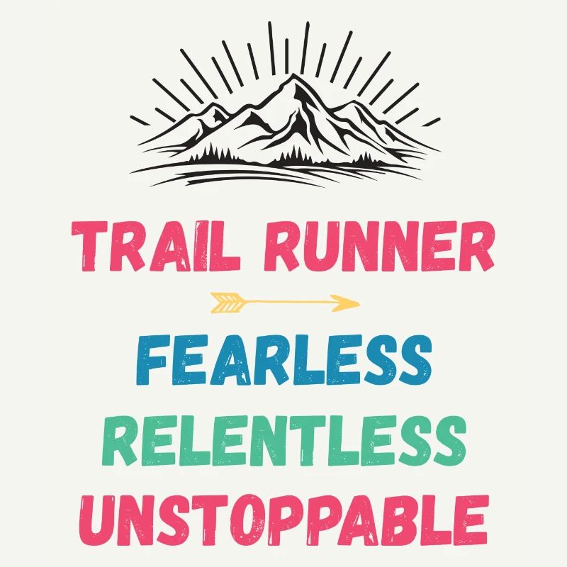 Coureur de trail - Intrépide. Implacable. Imparable.