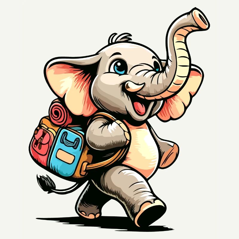 Tiny Trekker : Le Jolly Elephant