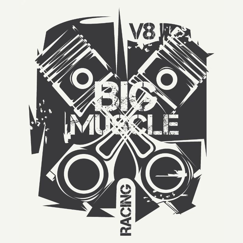 v8 pattern abstract car musclecars piston engine