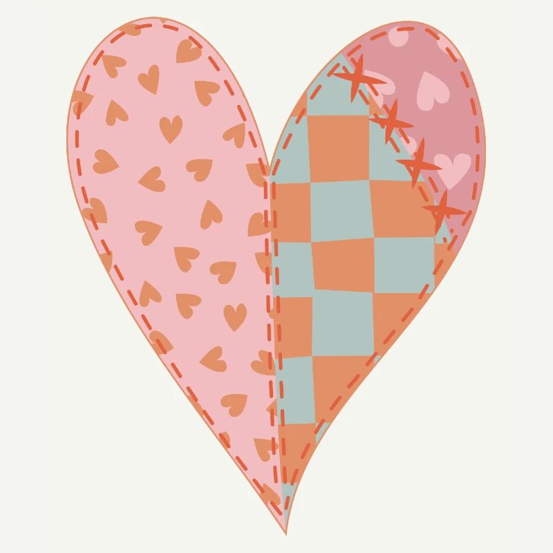 Patchwork Heart No2