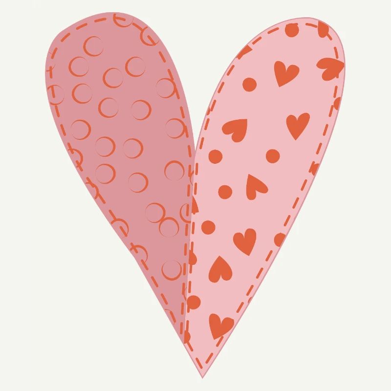 Coeur Patchwork No9