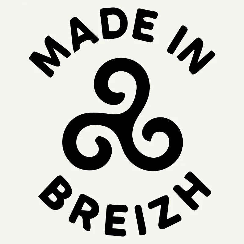 Made in Breizh - Logo avec le triskell breton