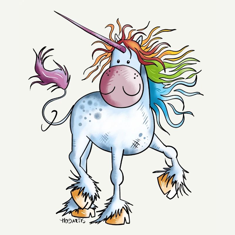 Regenbogen Einhorn