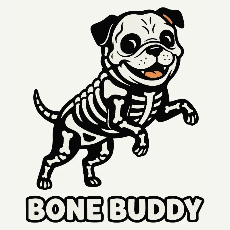 Knochen Buddy Hund