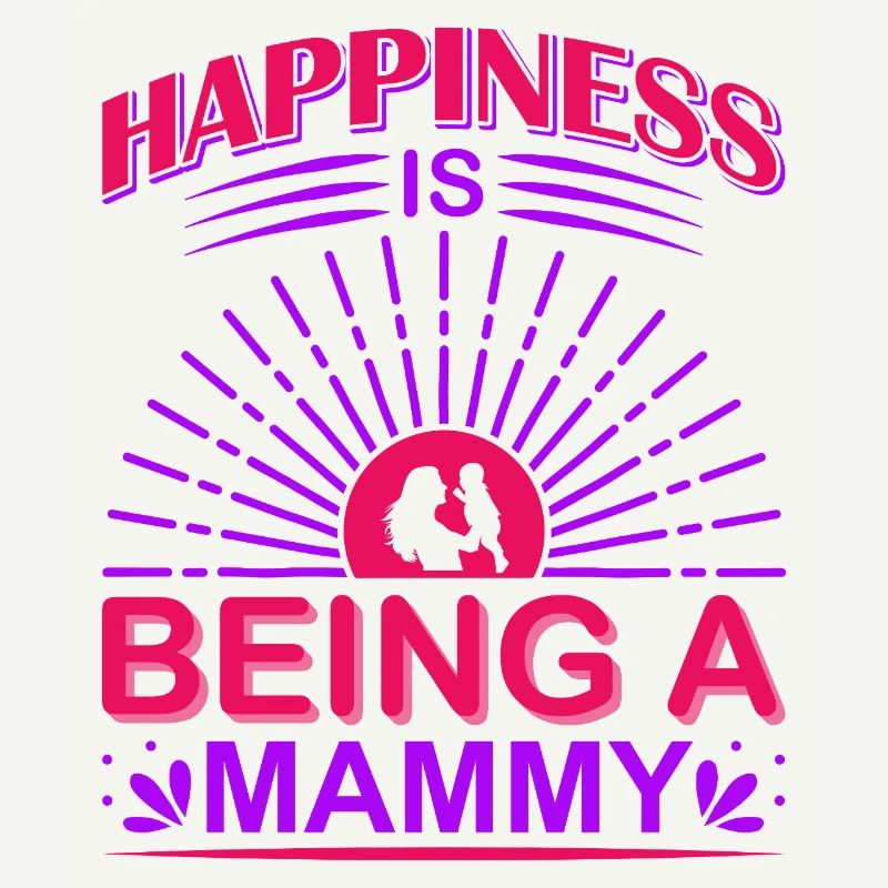 Glück ist, ein Mammy-Muttertagsshirt zu sein