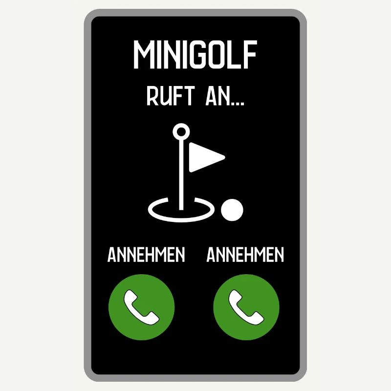 Minigolf ruft an