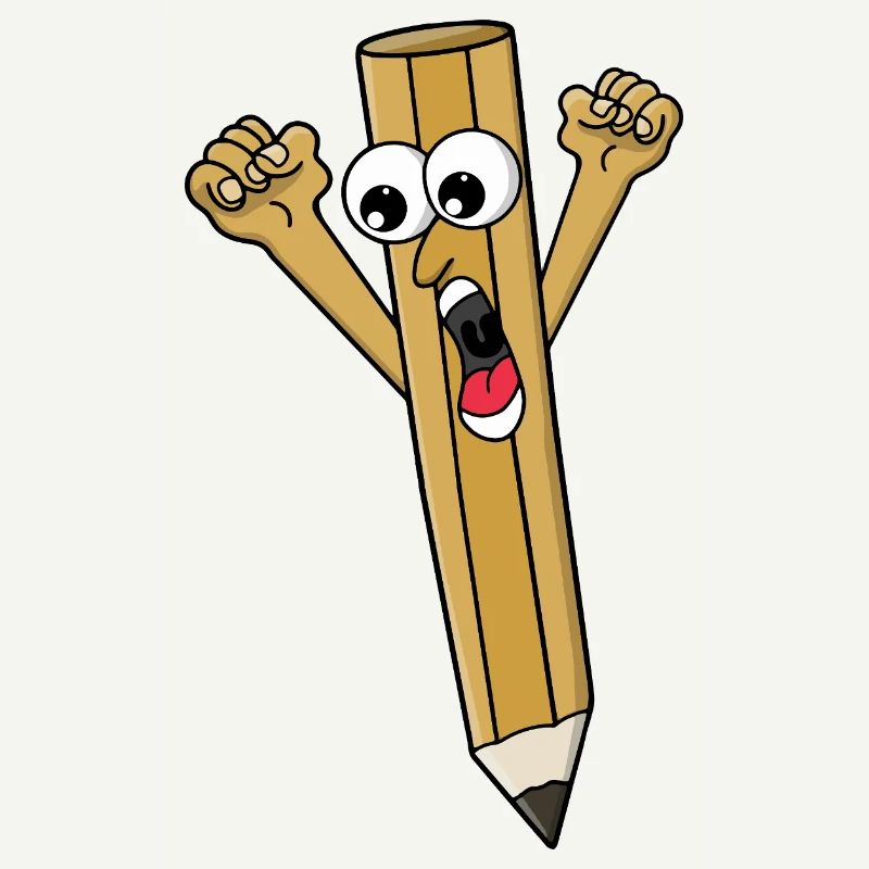 Crayon effrayé