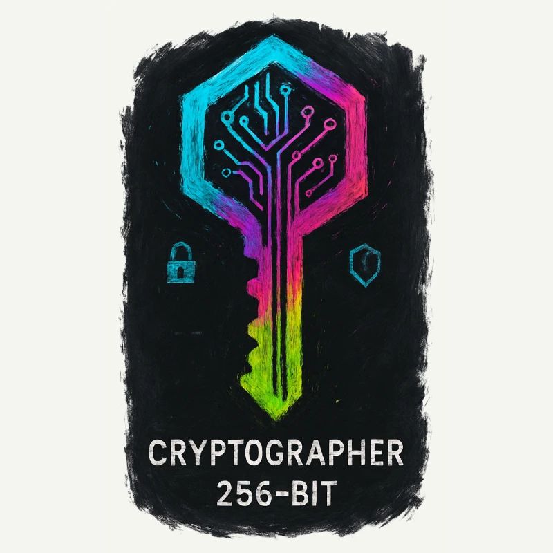 Cryptographe 256-bit Cybersécurité