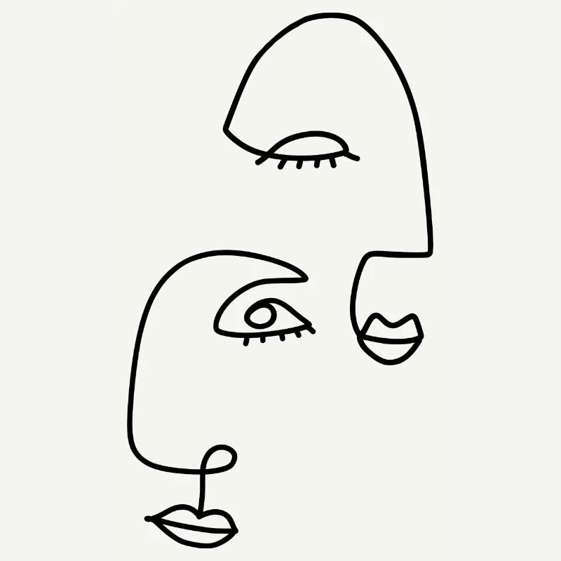 Dessins au trait abstraits
