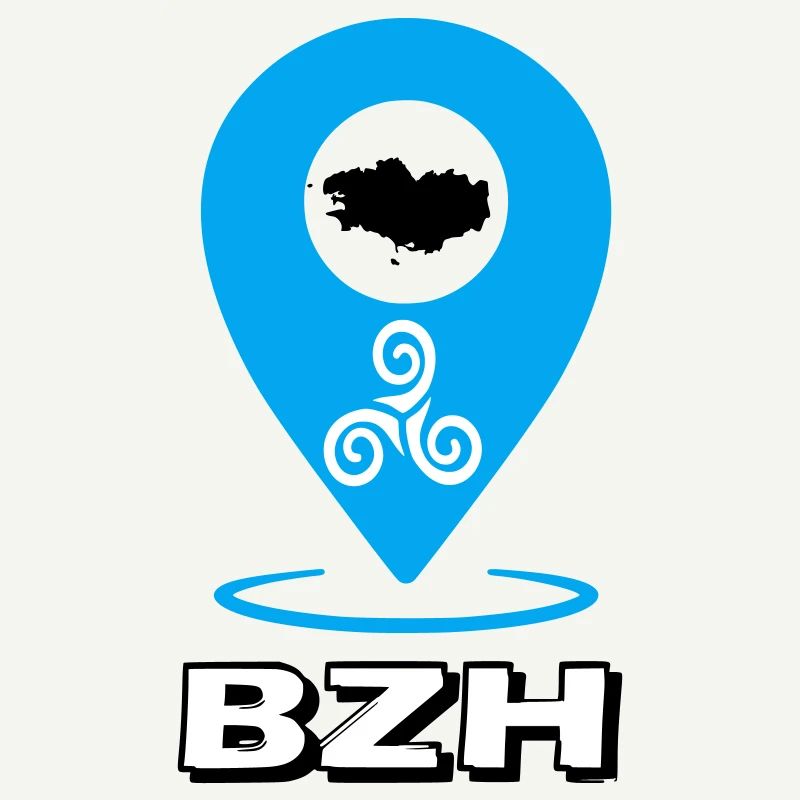 Triskel Breizh Bleu
