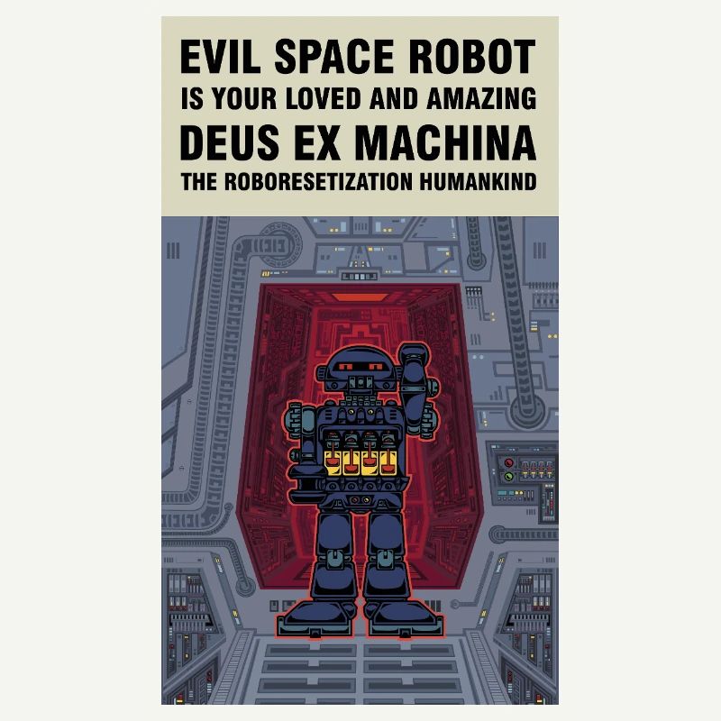 Le méchant robot de l’espace envahit la Terre