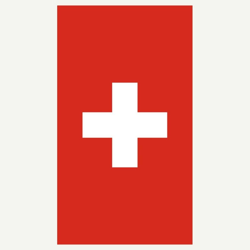 Telefon-Fall der Schweizer Flagge