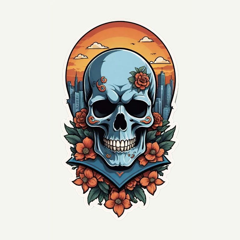 Bones and Botany skull
