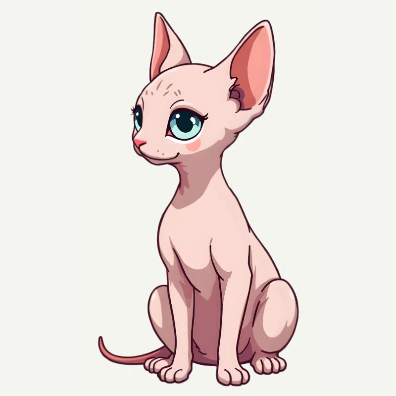 Sphynx Katze