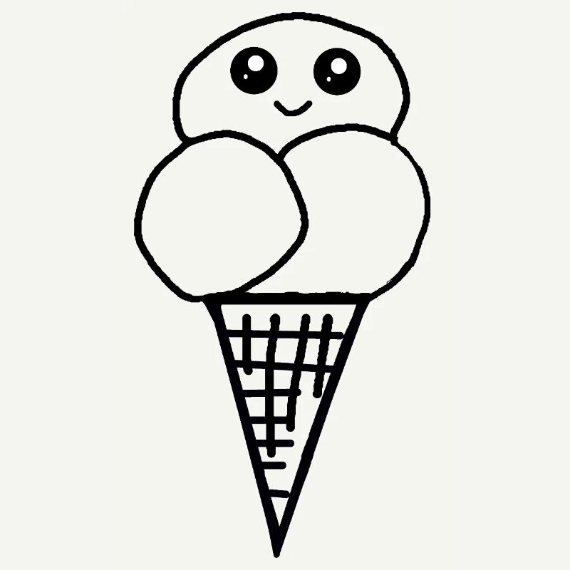 Cornet de glace Cornet de glace Glace