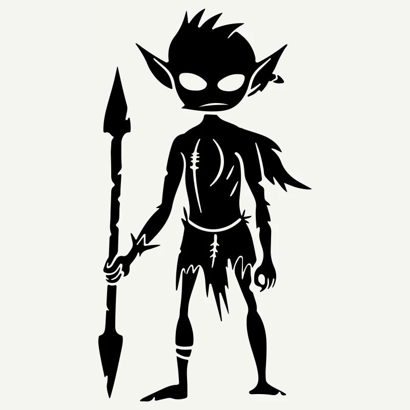 Goblin Orc Figurine