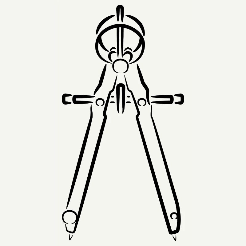 Compass Drawing