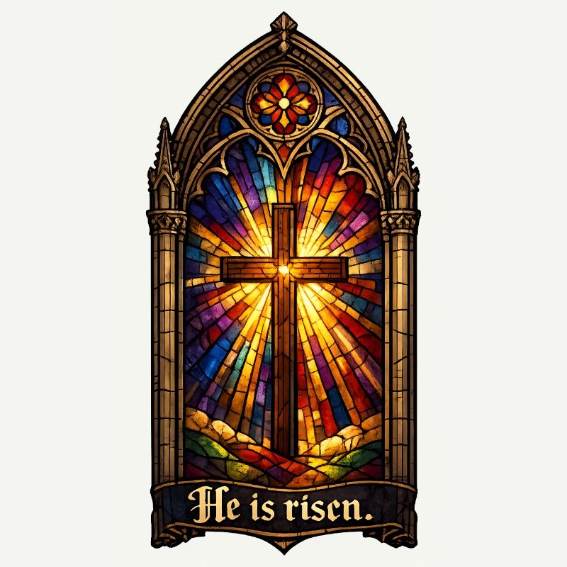 Resurrection He is Risen Easter Jesus