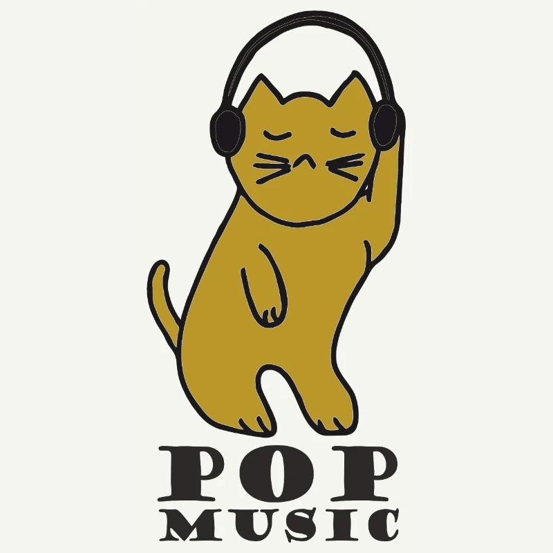 DJ chat avec un casque