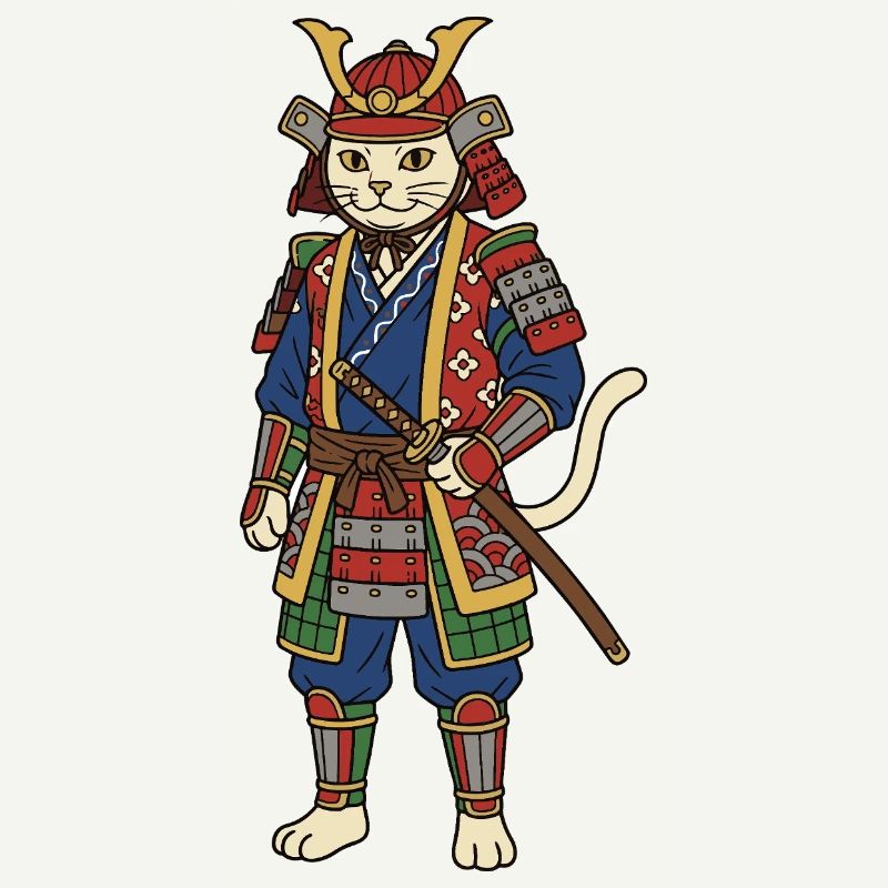 Samouraï chat