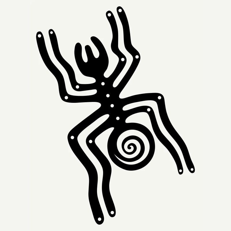 Les lignes de Nazca, l'araignée