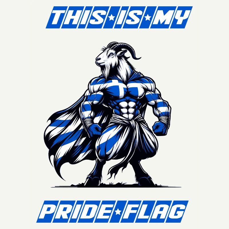 C'est mon fier drapeau, la Grèce