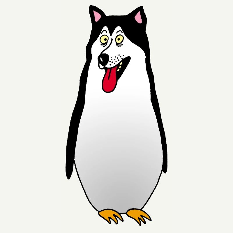 Hund oder Pinguin?