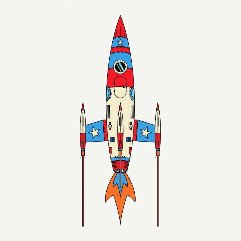 Super Fast Rocket Ship