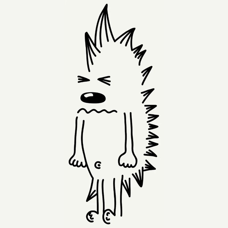 Grumpy Hedgehog – Kawaii Stinger Comic