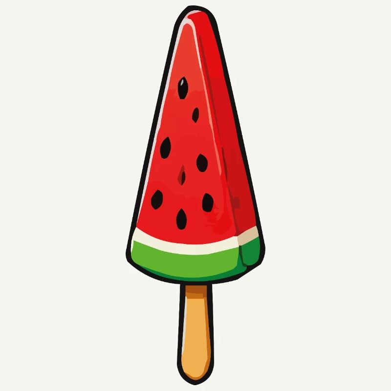 Watermelon Popsicles