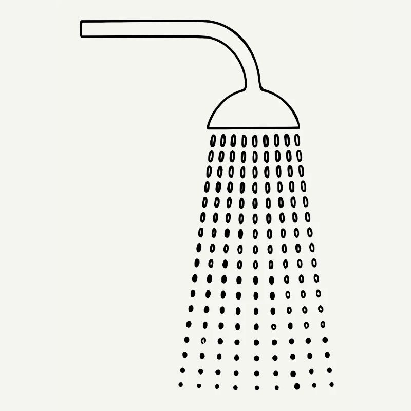 Dessins de douche