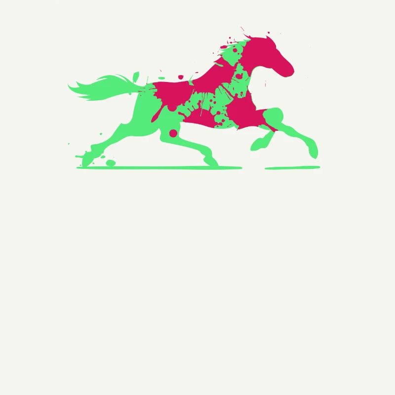Buntes Pferd