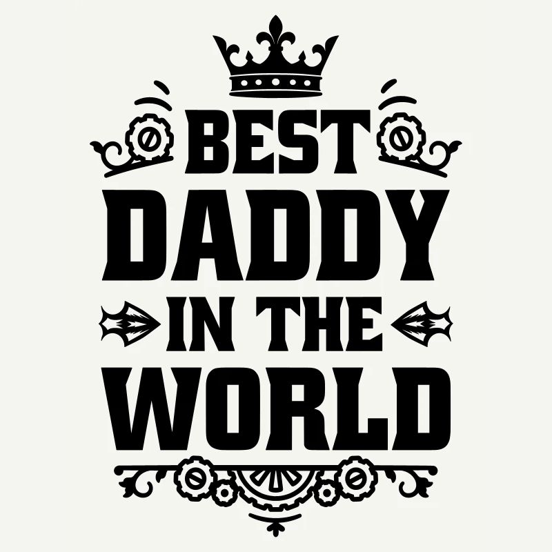 Best Dad in the World Gift Crown Best Daddy