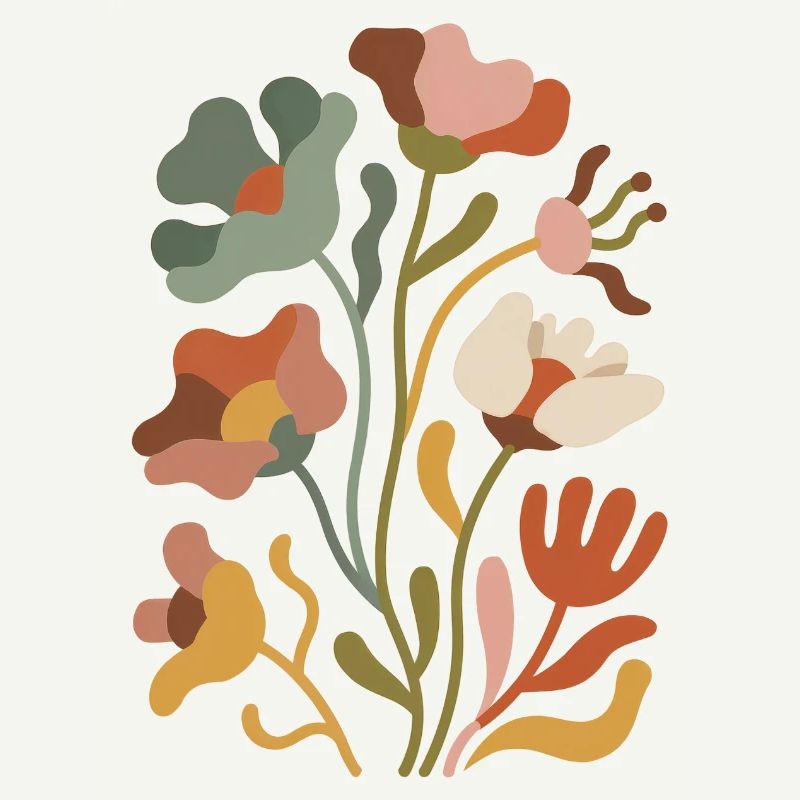 Boho Wildflowers – Blooming Harmony