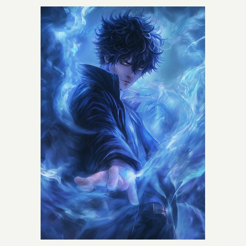 Fantasy Azure Flame