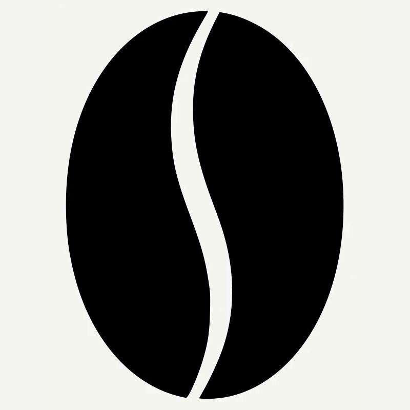 Coffee Bean Bean Silhouette