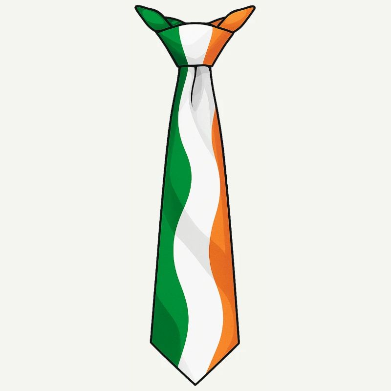 Cravate d’Irlande – Conception du drapeau