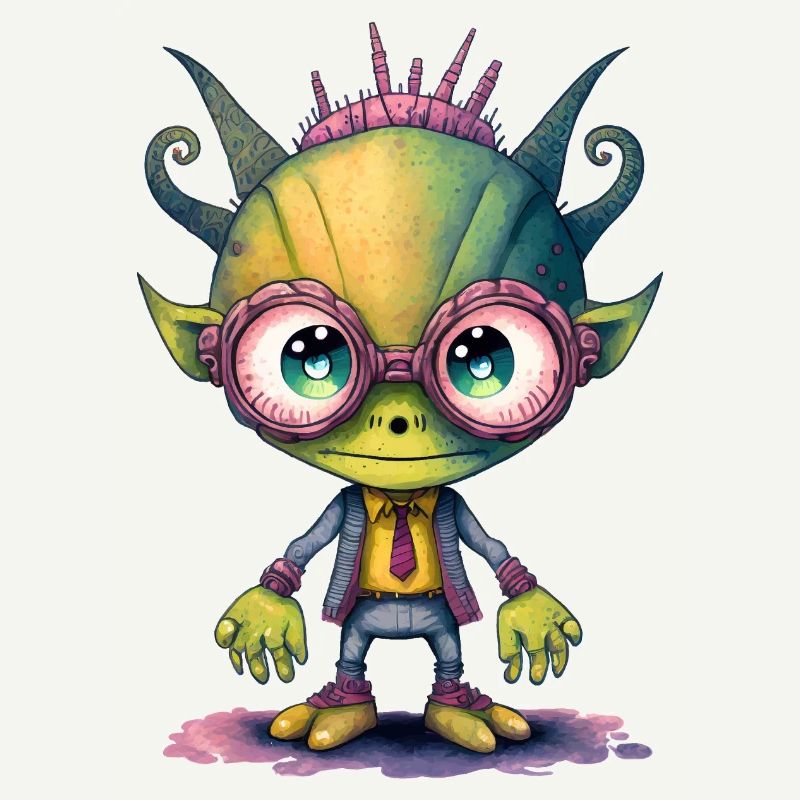 NERDY forever - Nerdy Alien