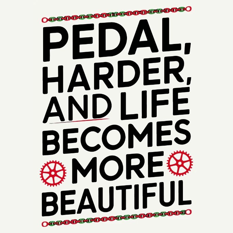Conception de citation de cyclisme motivant