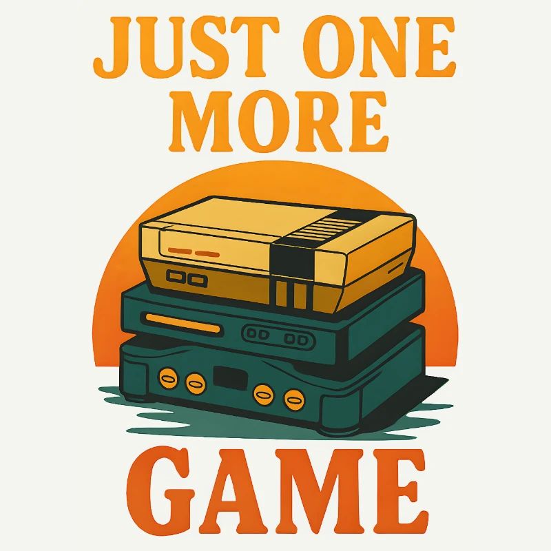 Retro Videospiel-Design mit Statement