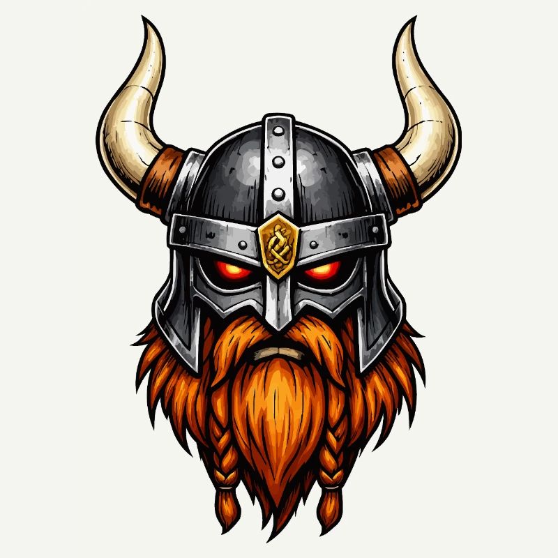 Wikinger Krieger Helm