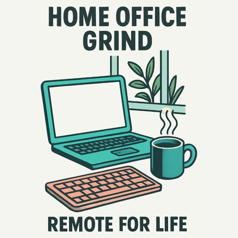 Design Homeoffice Grind-Setup Telearbeit Leise
