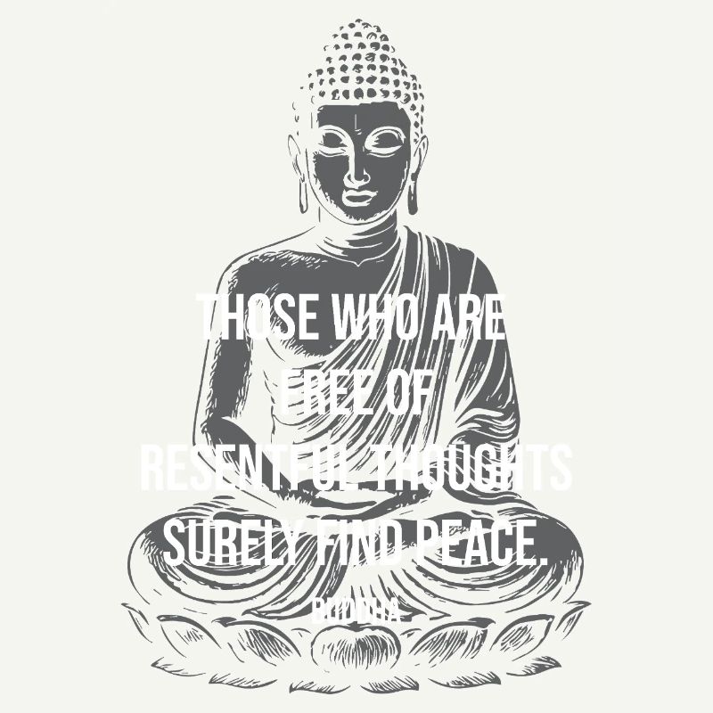 Peaceful Mind Buddha Quote