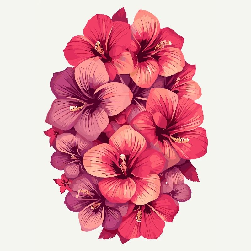 Hibiscus Color Explosion