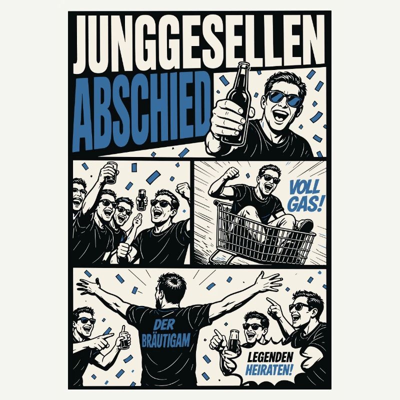 Junggesellenabschied Comic