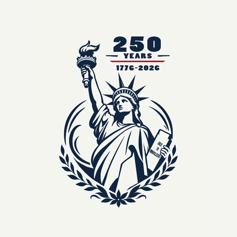 Emblème de la Liberté 250 ans